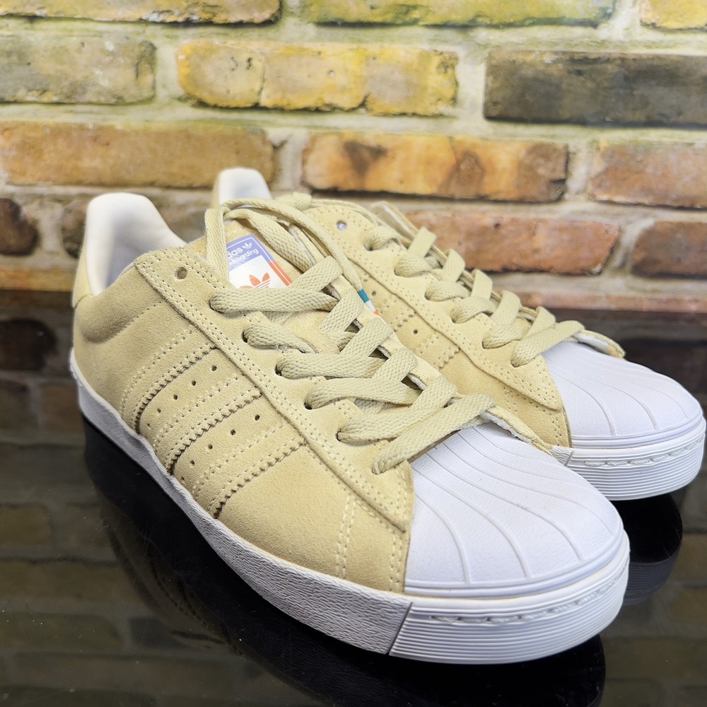Adidas Superstar Vulc ADV Men's 6 / Womens 7.5 Casual Shoes Yellow CG4838